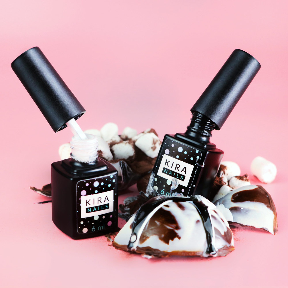 Гель-лак Kira Nails Crack Effect White, 6 мл – Kira Nails